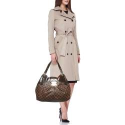 Louis Vuitton Damier Ebene Canvas Sistina GM Bag