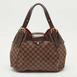 Louis Vuitton Damier Ebene Canvas Sistina GM Bag
