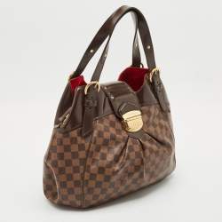 Louis Vuitton Damier Ebene Canvas Sistina GM Bag