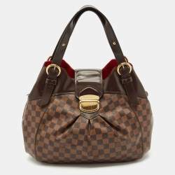 Louis Vuitton Damier Ebene Canvas Sistina GM Bag
