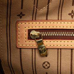 Louis Vuitton Brown Monogram Neverfull MM