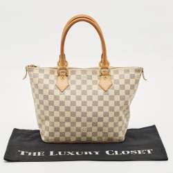 Louis Vuitton Damier Azur Canvas Saleya PM Bag