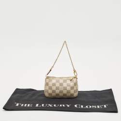 Louis Vuitton Damier Azur Canvas Mini Pochette Accessoires