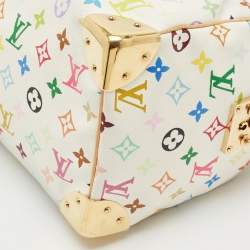 Louis Vuitton White Monogram Multicolore Canvas Speedy 30 Bag