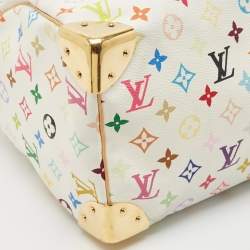 Louis Vuitton White Monogram Multicolore Canvas Speedy 30 Bag