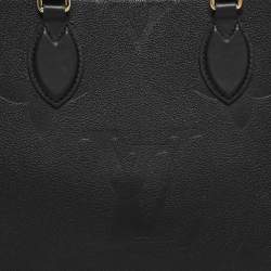 Louis Vuitton Black Monogram Empriente Leather Giant Onthego MM Bag