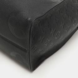 Louis Vuitton Black Monogram Empriente Leather Giant Onthego MM Bag