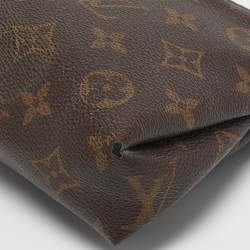 Louis Vuitton Black Monogram Canvas Pallas Chain Clutch