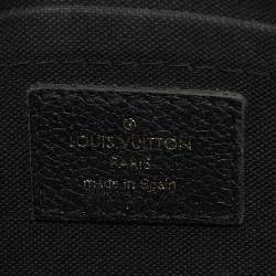 Louis Vuitton Black Monogram Canvas Pallas Chain Clutch