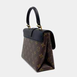 Louis Vuitton Black Brown Coated Canvas and Leather Rocky BB bag