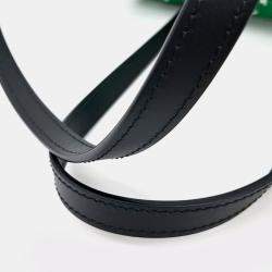 Louis Vuitton Green Fabric Papillon bag