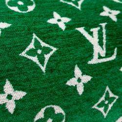 Louis Vuitton Green Fabric Papillon bag