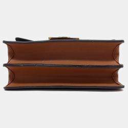 Louis Vuitton Brown Coated Canvas Dauphine MM bag