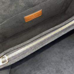 Louis Vuitton Brown Coated Canvas Dauphine MM bag