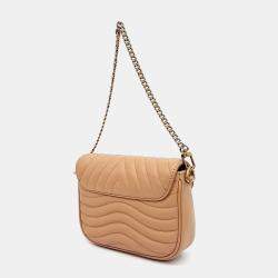 Louis Vuitton Beige Leather New Wave Multi Pochette bag