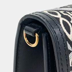 Louis Vuitton Black Fabric 1854 Dauphin Chain Wallet