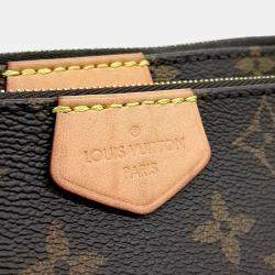 Louis Vuitton Brown PVC Monogram Multi Pochette Accessua bag