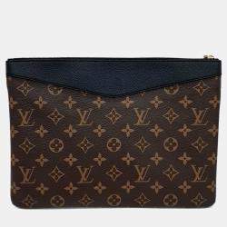 مملوكة مسبقًا Louis Vuitton Brown PVC Daily Clutch