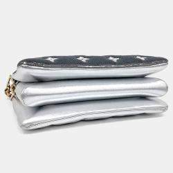 Louis Vuitton Silver Leather Cusant BB bag