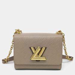 Louis Vuitton Brown Epi Leather Twist PM bag