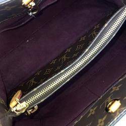 Louis Vuitton Brown PVC Monogram Montaigne MM bag