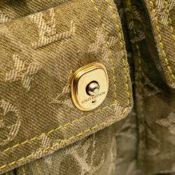 Louis Vuitton Green Takashi Murakami Monogramouflage Denim Jasmine