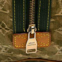 Louis Vuitton Green Takashi Murakami Monogramouflage Denim Jasmine