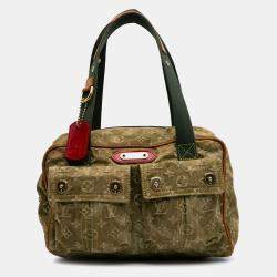 Louis Vuitton Green Takashi Murakami Monogramouflage Denim Jasmine