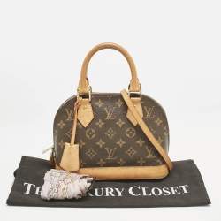 Louis Vuitton Monogram Canvas Alma BB Bag