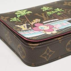 Louis Vuitton Monogram Canvas Limited Edition Vivienne Felicie Pochette Bag