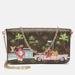 Louis Vuitton Monogram Canvas Limited Edition Vivienne Felicie Pochette Bag