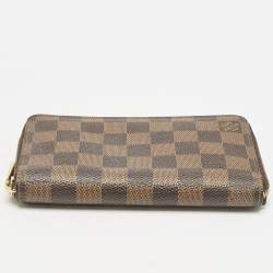 Louis Vuitton Damier Ebene Canvas Zippy Compact Wallet