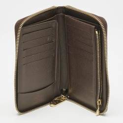 Louis Vuitton Damier Ebene Canvas Zippy Compact Wallet