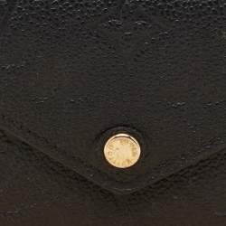 Louis Vuitton Black Empreinte Leather Victorine Wallet