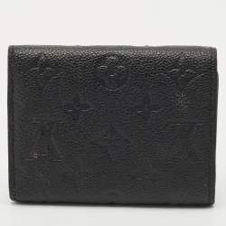 Louis Vuitton Black Empreinte Leather Victorine Wallet