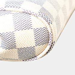 Louis Vuitton White Damier Azur Favorite MM