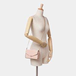 Louis Vuitton Pink Monogram Vernis Pochette Felicie