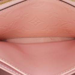 Louis Vuitton Pink Monogram Vernis Pochette Felicie