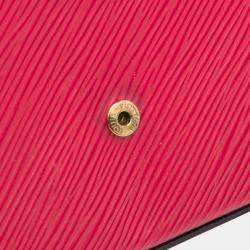 Louis Vuitton Pink Epi Pochette Felicie Patchwork