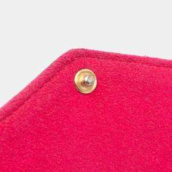 Louis Vuitton Pink Epi Pochette Felicie Patchwork