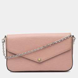 Louis Vuitton Pink Epi Pochette Felicie