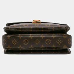 Louis Vuitton Brown Monogram Pochette Metis