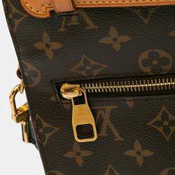 Louis Vuitton Brown Monogram Pochette Metis