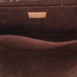 Louis Vuitton Brown Monogram Pochette Metis
