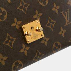 Louis Vuitton Brown Monogram Pochette Metis