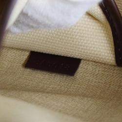 Louis Vuitton Brown Damier Ebene Canvas Deauville Bowling Vanity Shoulder Bag