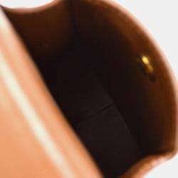 Pre Owned Louis Vuitton Vernis Greene Cigarette Case Shoulder Bag