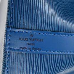Louis Vuitton Blue Epi Leather Petite Noe Shoulder Bag