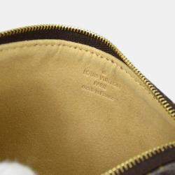 Pre Owned Louis Vuitton Brown Monogram Canvas Pochette Milla PM Shoulder Bag
