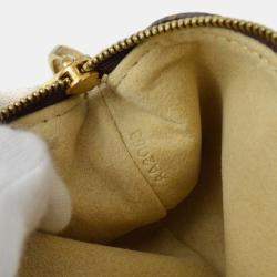 Pre Owned Louis Vuitton Brown Monogram Canvas Pochette Milla PM Shoulder Bag